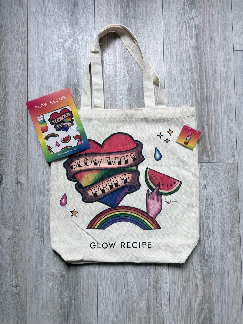Glow Recipe Pride Tote - Picture 1 of 5